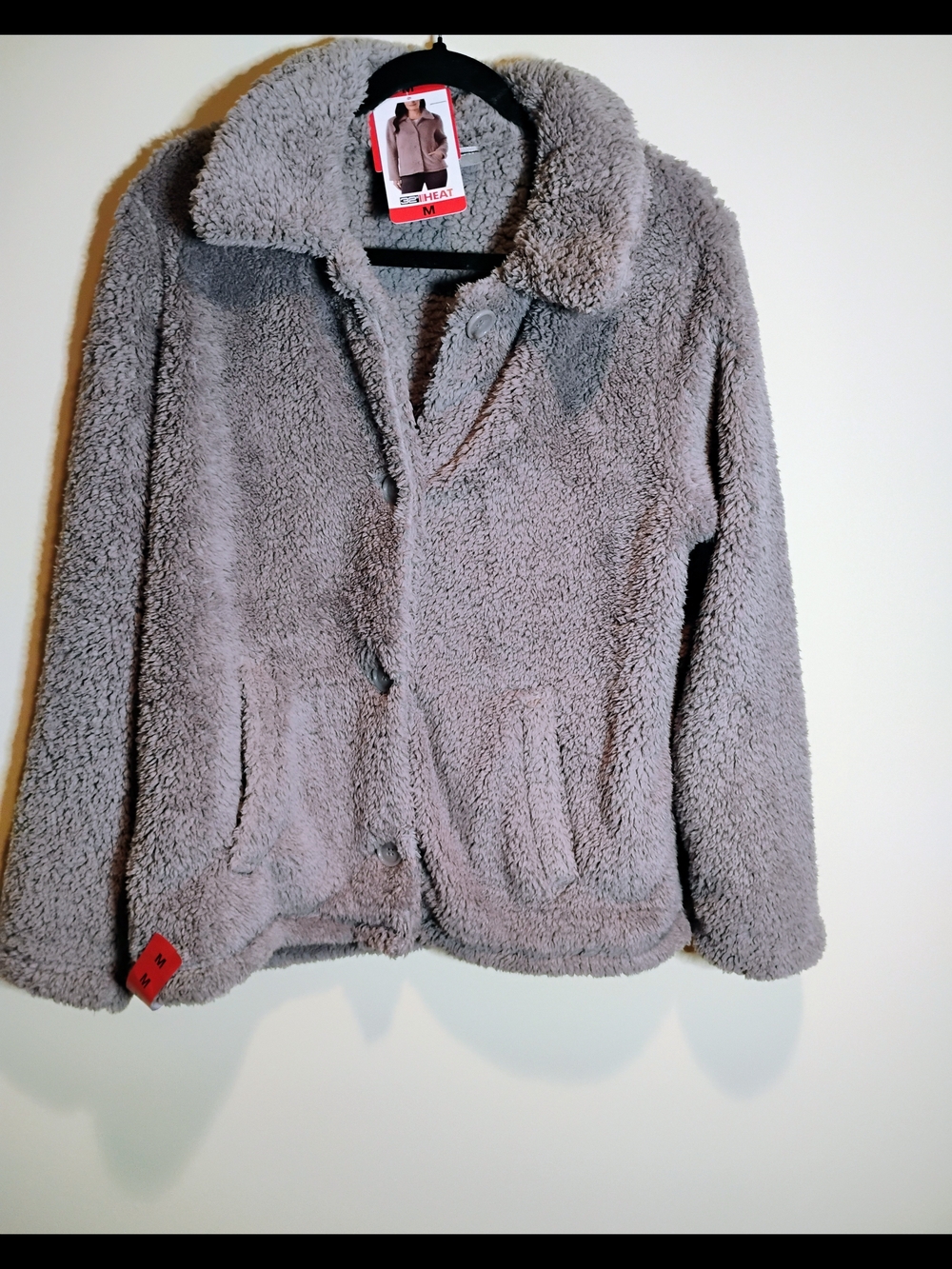 NWT 32 Degrees Ladies Plush Jacket Purple M